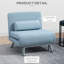 Kendall 75cm Upholstered Convertible Sofa-48367971