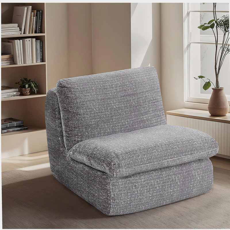 Fauteuil Liyasi, Gris