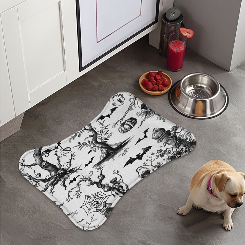 Tapis d'alimentation en os 1 pièce Spooky Chinoiserie