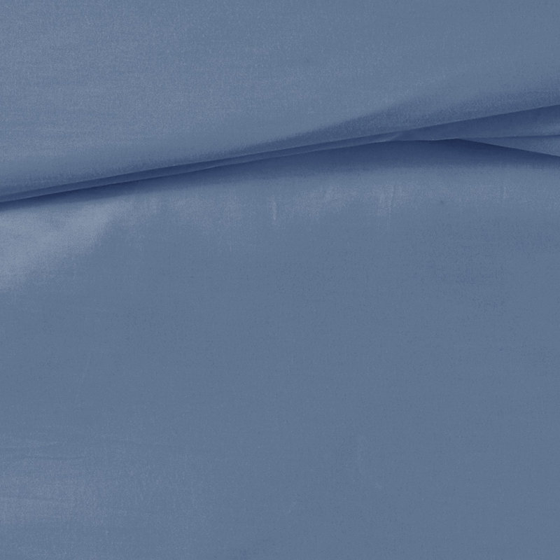 Truly Calm Silver Cool Duvet Cover Set, Queen Duvet Cover + 2 King Shams, Blue