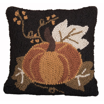 Floral Rattan Pillow Cover