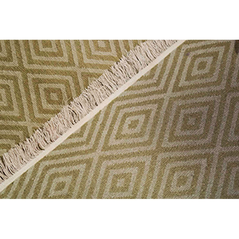 Tapis doré de haute qualité noué à la main