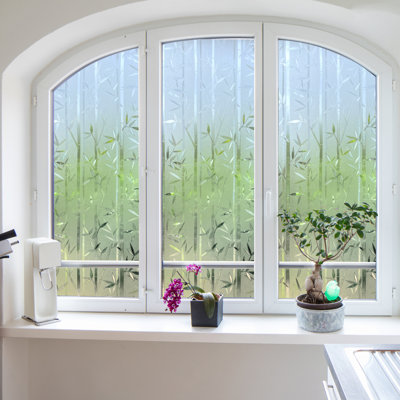 3D Bamboo Decorative Privacy Window Decal