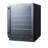 Summit Appliance 23.5'' W Built-In 80 Cans (12 oz.) 4.2 Cubic Feet Beverage Cooler with Reversible Glass Door