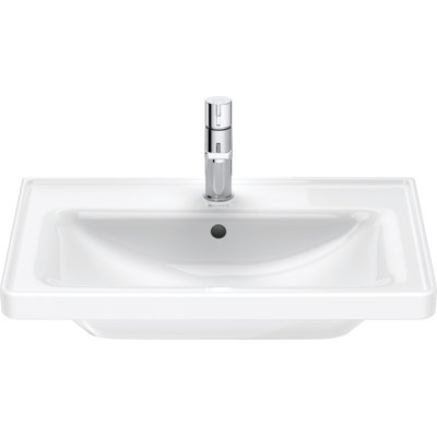 Évier de meuble-lavabo blanc D-Neo