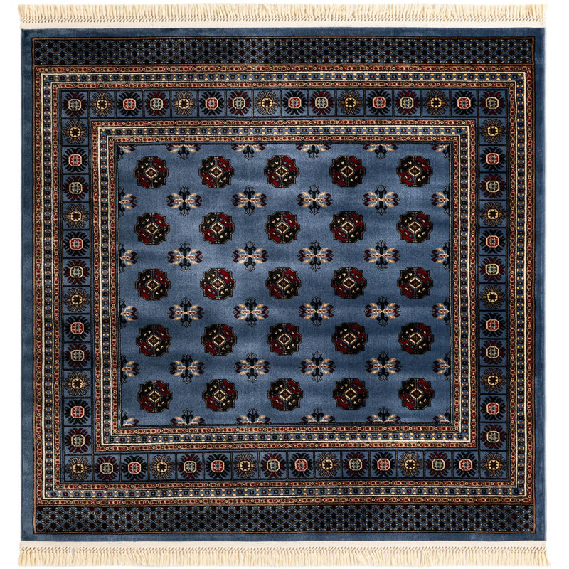 Tapis traditionnel Hinshaw, Carré 6 pi 1 po