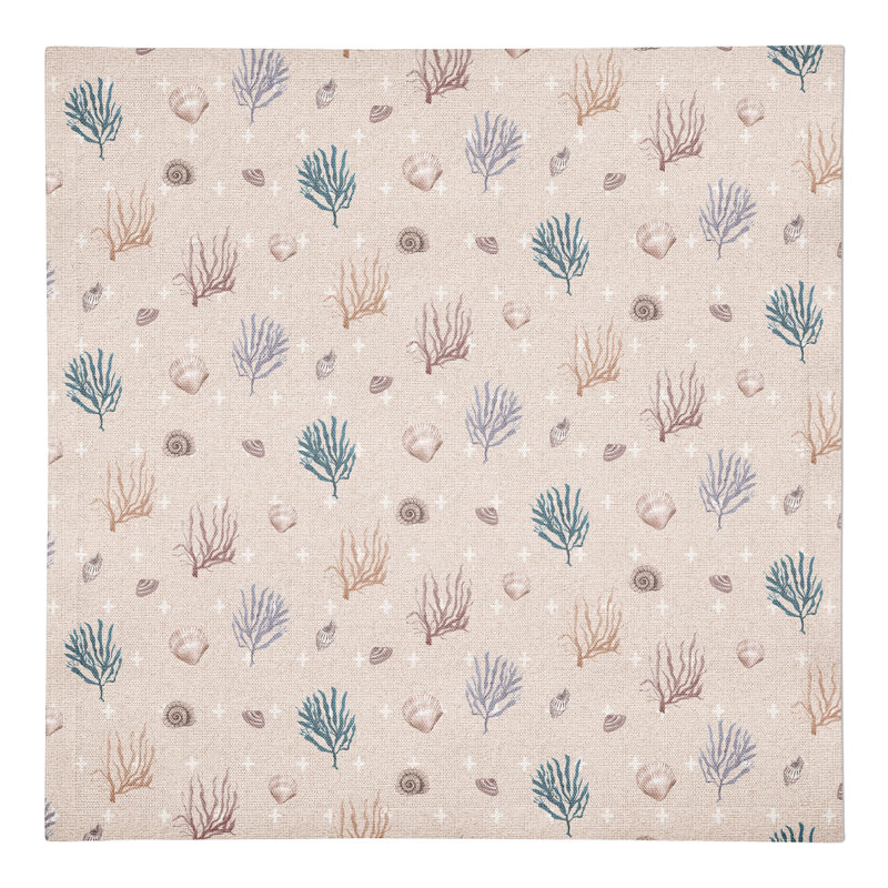Wrentham Cotton No Pattern Rectangle Napkin, Pink