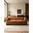 82Inches Boucle Sherpa Sofa -Caramel-1917217064