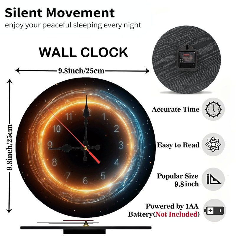 Luminous Wall Clock