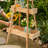 Nellora Wood Plant Stand