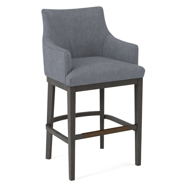 Upholstered Stool, 61606-88, Espresso