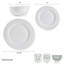 Mikasa Cameron 12 Piece Dinnerware Set, Service for 4