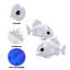 Squelette de poisson Glow-in-the-Dark, 2 pièces