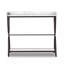 Six Beers 43'' W Marble Console Table-306798494-306798481