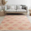 Tapis transitionnel rose unique en laine touffeté à la main Unique Mcdonald-2135665960