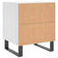 Maricrus 40cm W Iron Bedside Table-1953420102
