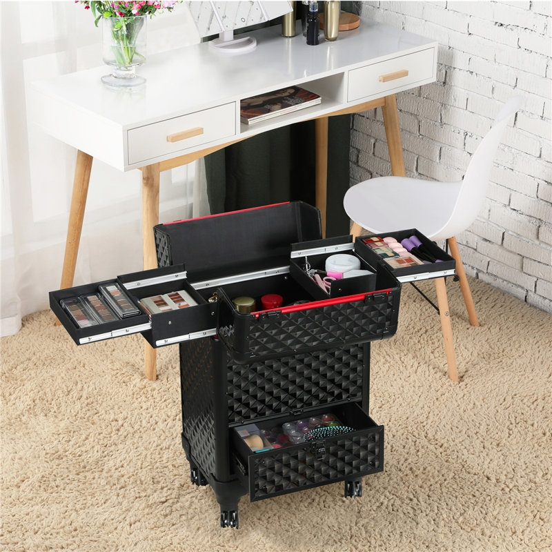 Pyburn 6 Compartment Makeup Organizer