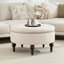Repose-pieds de rangement rembourré en lin Ellersick-1256749300