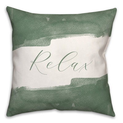 Housse et insert de coussin décoratif Relax Watercolor 3