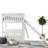 Multi-Size Bunk Bed (Twin-Over-Twin / Full-Over-Full) - Sturdy Pine Wood & Mdf Construction With Interchangeable Slide & Ladder Placement, Available In White & Gray-558963978-558963976