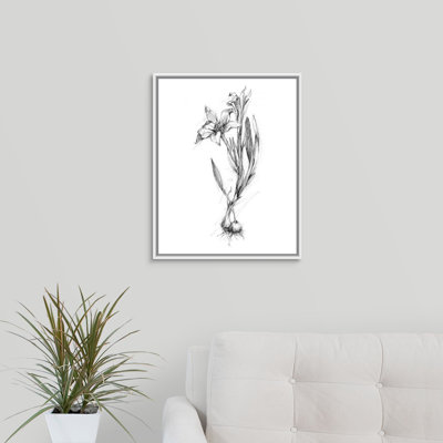 «Bloom Sketches I» par The Novogratz, reproduction d'art sur toile