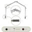 Tringle à rideaux simple à baie vitrée ajustable de 28 po à 48 po Joslyn-1764352779-1834646054