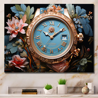 " Rose Gold Luxury Watch "