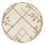 Tapis beige moelleux moelleux en treillis de jardin beige-1099181485