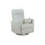 Fauteuil inclinable et pivotant, chenille beige-1687925349
