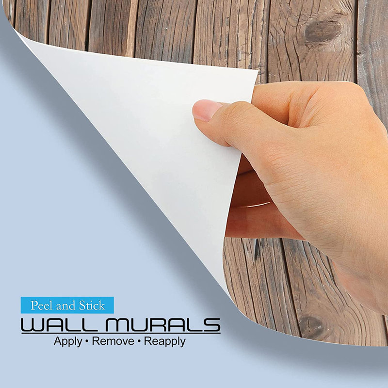 Large Abstract Multicolor Acrylic Self-Adhesive Wall Mural