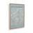 Pale Blue Jasmine by William Morris Canvas Print in a Maple Frame-233127027-233127036