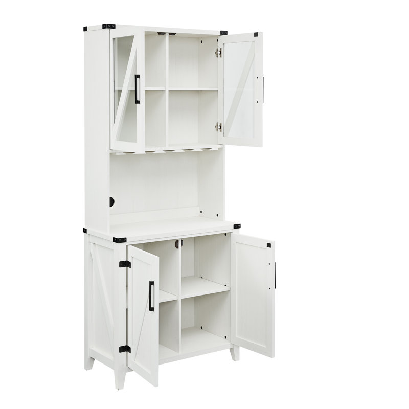 Paxton 32.5 " L Bar Cabinet, Off-White