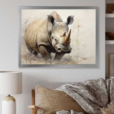 " Mighty Strong Rhinoceros "