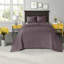 Ensemble de literie réversible mauve à pièces, courtepointe en coton pour grand lit, maison moderne