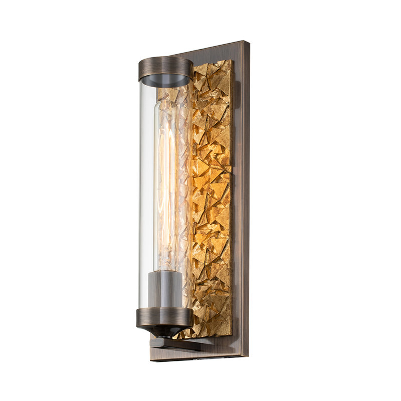Elysian 1 Light Sconce, Dark Bronze