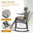 Brianni 2 - Person Outdoor Patio Rocking Set-1016839439