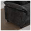 Module d'accoudoirs moderne en chenille noir pour canapé modulaire Cloud-129098452