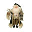 Lighted Woodland Emerald Santa Figurine
