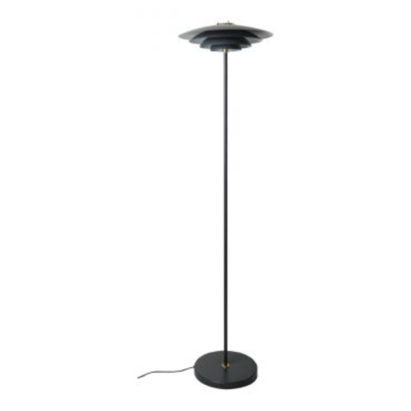 150cm Traditional Floor Lamp, Grey, Grey
