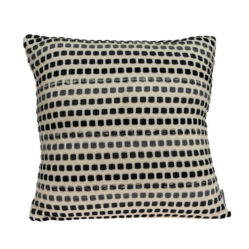 Zanti Tan Throw Pillow, Polyester/Polyfill