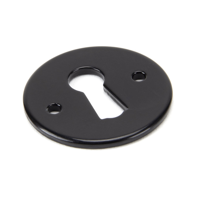 Regency Escutcheon Door Accessory, Black