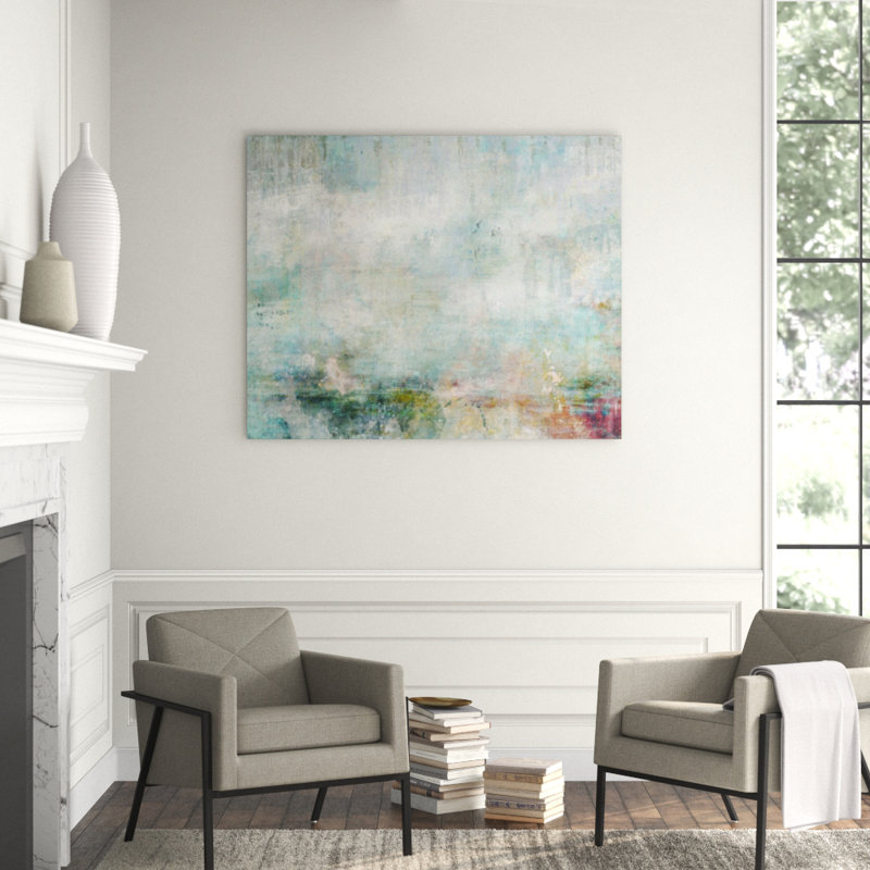 Into The Mist Print by Sofia Fox, 54" H x 67" W, Knife Gel