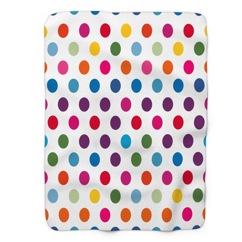 Color Simplicity - 1 pièce Sherpa Premium, L 50 po x L 60 po