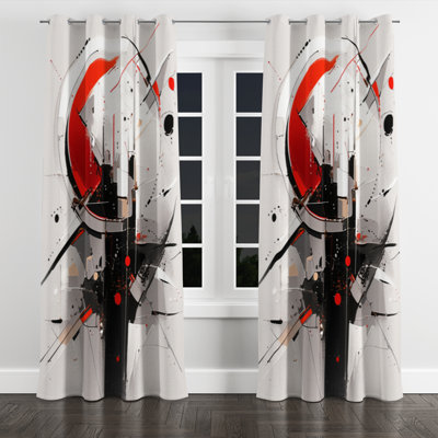 Andile - Modern Velvet Grommet Curtain - Room Darkening - 1 panel
