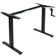 VIVO Manual Height Adjustable Stand Up Desk Frame Crank System, M051MB series