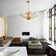 Damijan 30" Modern Firefly Chandelier 7 - Light Dimmable with Hanging Chain