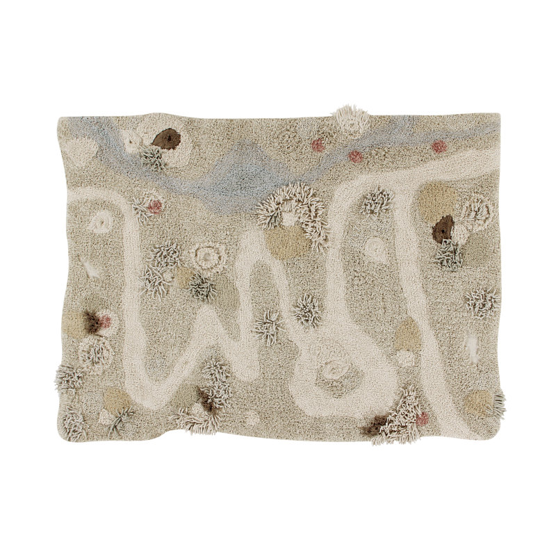 Abstract 121.92cm X 55cm Area Rug