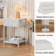 Ensemble de tables de bout avec rangement Shibu