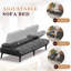 Canapé-lit futon convertible Aldiana-1773123145