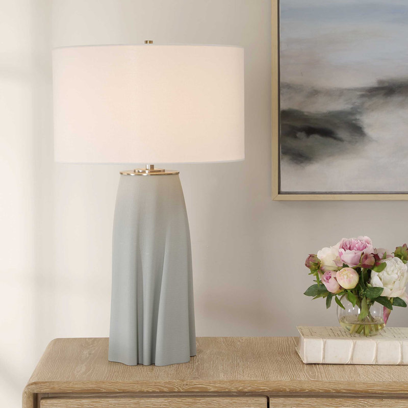 Uttermost Cover Up Sculpted Table Lamp